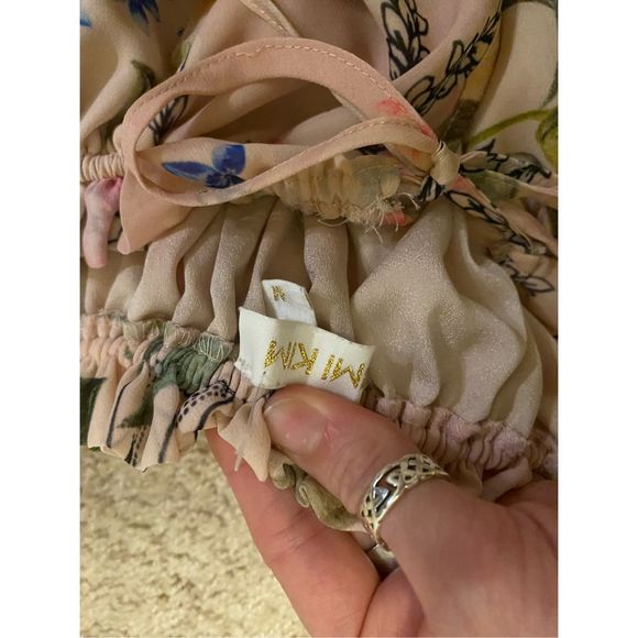 Yumi Kim REVOLVE Dream On Top in Cabana Party Pink Floral, Size Medium, MP $185 - Picture 9 of 15